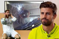 بيكيه يعترف : حطمت التلفاز بسبب هدف راموس !