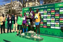 فوز الكينيين كوتوت وجبكيشو في ماراثون باريس