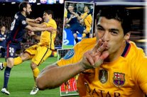 لويس سواريز ينجو من الطرد مرتين أمام أتلتيكو مدريد