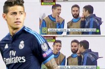 رودريغيز يستفز المدريديين بتصرف غريب في مباراة فولفسبورغ