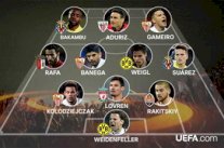 الليغا تهيمن على الفريق المثالي لذهاب ربع نهائي الدوري الأوروبي