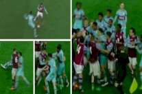 شجار جماعي في مباراة للشباب بالدوري الإنكليزي 