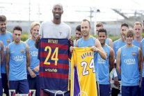 برشلونة يودع أسطورة السلة كوبي براينت على طريقته