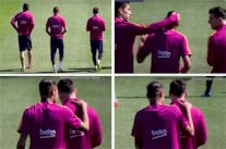 نيمار وميسي يكذبان خبر تدهور العلاقة بينهما