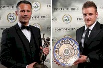 تكريم جيمي فاردي وغيغز في ليلة تتويج محرز التاريخية