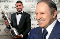 الرئيس الجزائري يهنئ محرز بـ