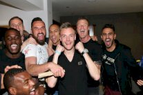 لاعبو ليستر احتفلوا باللقب 