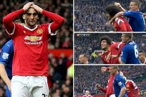 فيلايني يواجه خطر الإيقاف لاعتدائه على مدافع ليستر