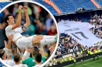 جماهير ريال مدريد تودع أربيلوا بطريقة رائعة