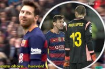 حارس إسبانيول استفز لاعبي برشلونة.. فماذا ردّ عليه ميسي؟َ!