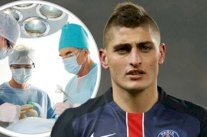 فيراتي يخضع لعملية جراحية تبعده 8 أسابيع عن الملاعب