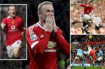 واين روني يبصم على الهدف رقم 100 مع مانشستر يونايتد