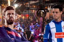 بيكيه يتشاجر مع مدريدي سابق بعد احتفالات برشلونة بلقب الليغا