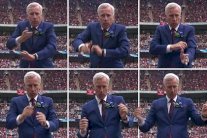 مدرب كريستال بالاس يحتفل برقصة مثيرة ثم يطلب السماح