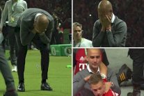 غوارديولا يذرف دموع الفرح والوداع بعد تتويجه بكأس ألمانيا