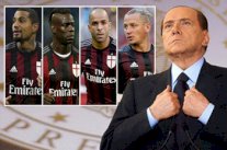 برلسكوني يعلن قائمة اللاعبين الراحلين عن نادي ميلان