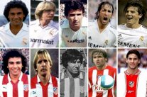 أبرز خماسي دافع عن ألوان الغريمين قطبي مدريد الريال والأتلتيكو