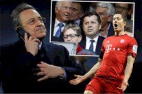 وكيل ليفاندوفسكي يعترف بوجود مفاوضات مع ريال مدريد