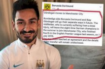 دورتموند يسخر من مانشستر سيتي وغوندوغان