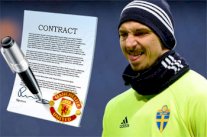 إبراهيموفيتش يغادر معسكر السويد للتوقيع لمانشستر يونايتد