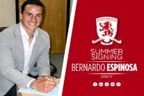 ميدلزبره الصاعد حديثاً يضم المدافع الكولومبي أسبينوسا