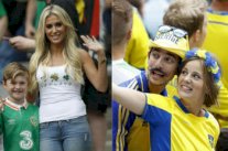 أفراح إيطالية-إسبانية... وحسناوات في ملاعب اليورو!