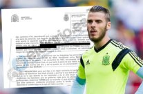 دي خيا ينفي تورطه في قضية الفضحية الجنسية