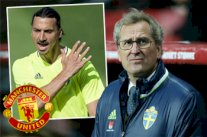 مدرب السويد يمنع إبراهيموفيتش من السفر إلى مانشستر