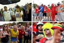 شغب جماهير إنكلترا وروسيا وفرحة ويلزية هائلة... في صور