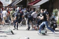 الويفا يهدد روسيا وإنكلترا بالاستبعاد في حال تجددت أعمال الشغب