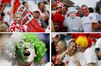 فرحة إنكليزية وحسرة ويلزية ومؤازرة ألمانية... في صور!