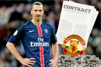 إبراهيموفيتش يدرس عرض مانشستر يونايتد