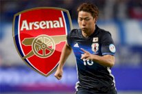 أرسنال يطارد مهاجما يابانياً مغموراً