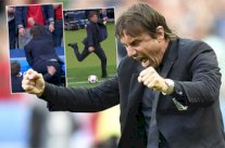 ردود أفعال مثيرة لكونتي في مباراة إيطاليا أمام إسبانيا