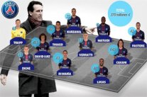 إيمرى يُدير تشكيلة ثمنها 370 مليون يورو في سان جرمان