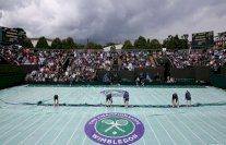 المطر يؤجل باقي مباريات بطولة ويمبلدون إلى الأربعاء