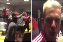 غاريث بيل ورفاقه يحتفلون بخروج إنكلترا من كأس أوروبا