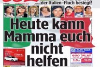 صحيفة ألمانية تستفز لاعبي إيطاليا بنشر صور أمهاتهم 