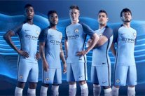 نادي مانشستر سيتي يطلق الطقم الرسمي لموسم 2016-2017