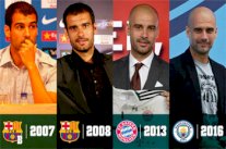 غوارديولا في تجاربه كمدرب : تغيّرت ملامح الوجه وبقي دهاء الفكر