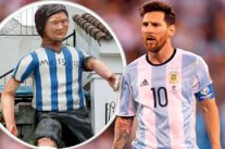 تمثال جديد لميسي يثير سخرية رواد مواقع التواصل الاجتماعي