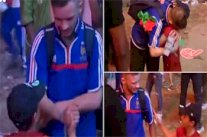 البرتغال تدعو مشجعاً فرنسياً تمت مواساته من قبل طفل برتغالي إلى زيارتها