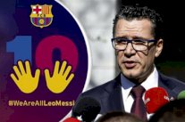 برشلونة يدافع عن حملته المثيرة للجدل لدعم ميسي ضد قرار حبسه