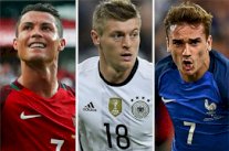 غريزمان الهداف وكروس ورونالدو الأكثر تمريراً وتسديدًا في اليورو