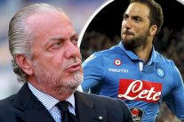 رئيس نابولي : الحديث عن رحيل هيغوايين عن الفريق هراء !