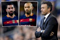 إنريكي ينتقد تسريح الفيش ويطالب الاحتفاظ بتوران و ماسكيرانو