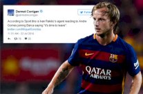 تغريدة وكيل راكيتيتش عن الرحيل تثير الجدل داخل نادي برشلونة