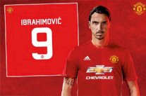 إبراهيموفيتش يختار الرقم 9 لمانشستر يونايتد..والرقم 6 محجوز لبوغبا