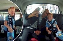 صبي يتفاجئ بجلوس غوارديولا إلى جانبه في سيارة أجرة!