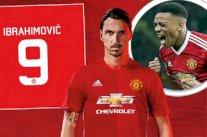 إبراهيموفيتش اختار القميص رقم 9 دون موافقة صاحبه مارسيال